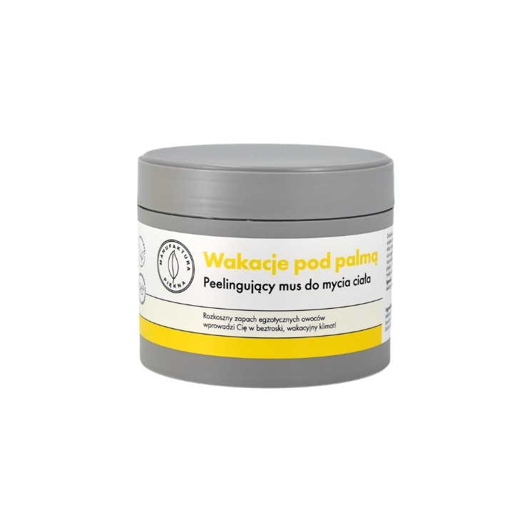 Manufaktura Piękna Exfoliating Body Washing Mousse Holidays under the Palm Tree 250 g