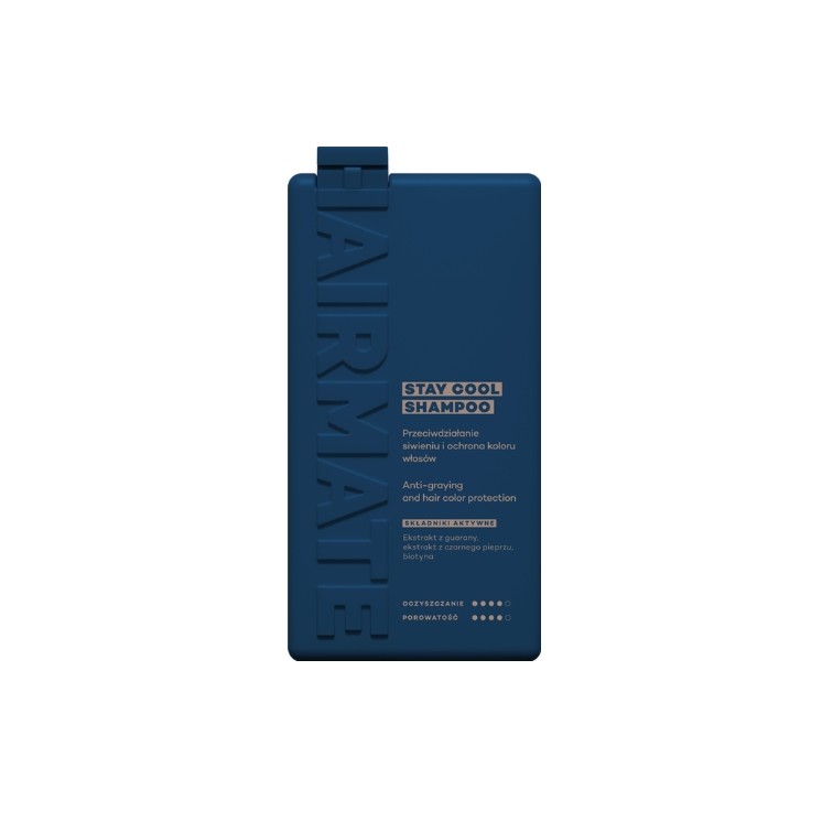 Hairmate Stay Cool Shampoo die grijs wordend haar geleidelijk donkerder maakt 250 ml