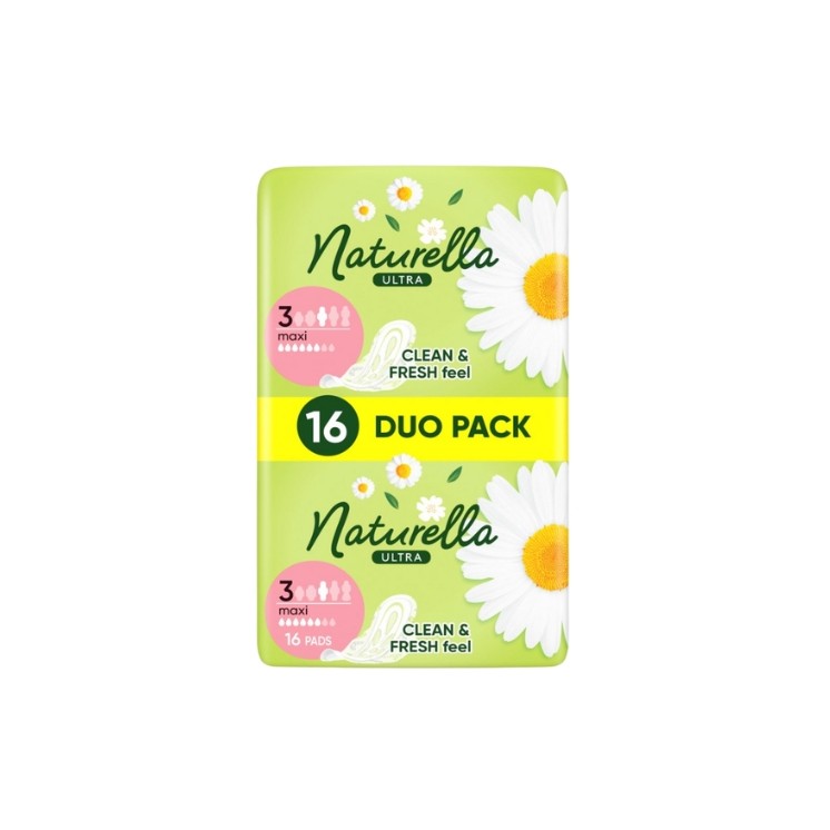 Naturella Duo Pack Ultra Maxi maandverband, 16 stuks