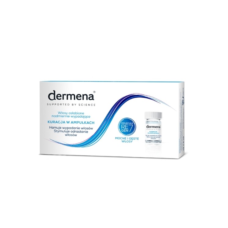 Dermena Haarverzorging Ampullen tegen haaruitval 15 x 15 ml
