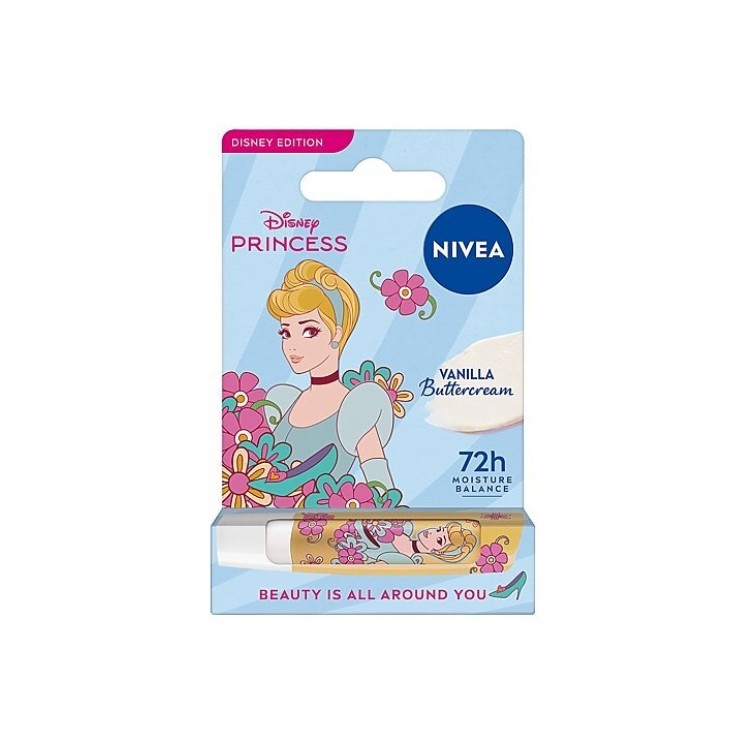 Захисна помада Nivea Disney Princess Vanilla Buttercream 4.8 мл