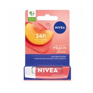 Nivea Protective Lipstick Peach Shine 4.8 ml
