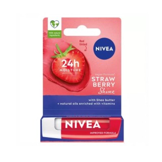 Захисний бальзам для губ Nivea Strawberry Shine 4,8 мл
