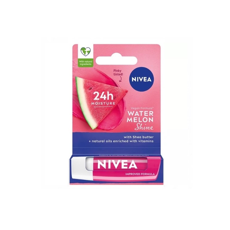 Nivea Beschermende Lippenbalsem Watermelon Shine 4,8 ml