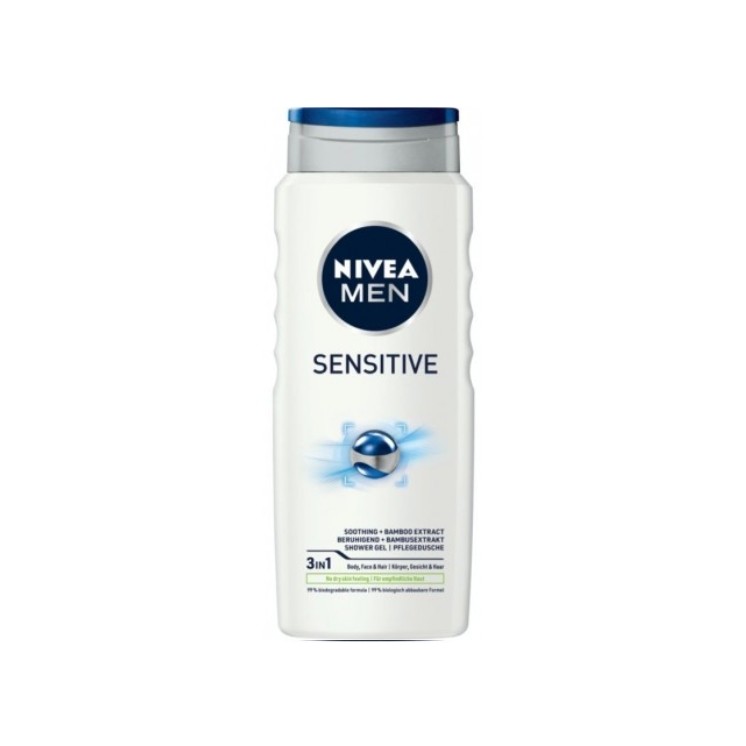 Nivea Men Sensitive Shower Gel 500 ml
