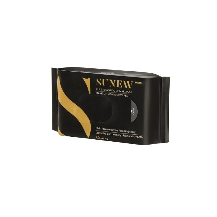 Серветки для зняття макіяжу Sunew Med+ Black , 8 шт.