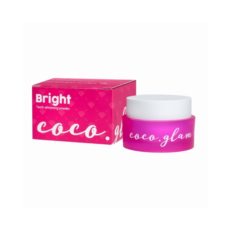 Coco Glam Bright Teeth Whitening Powder 15g