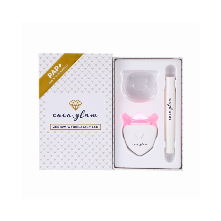 Набір для відбілювання зубів Coco Glam Pap+ білий 1 шт.
