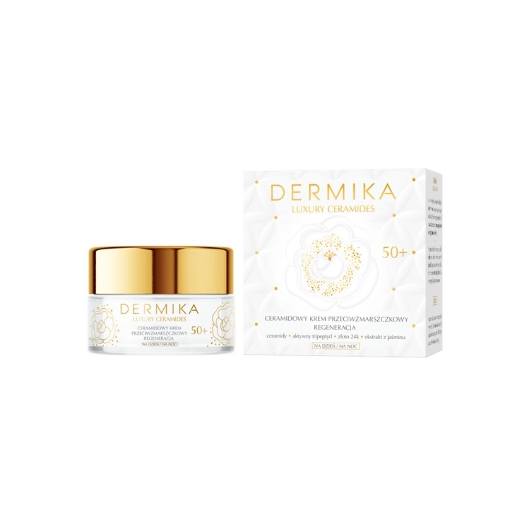 Dermika Luxury Ceramides Anti-Rimpel Regenererende Gezichtscrème 50+ 50 ml