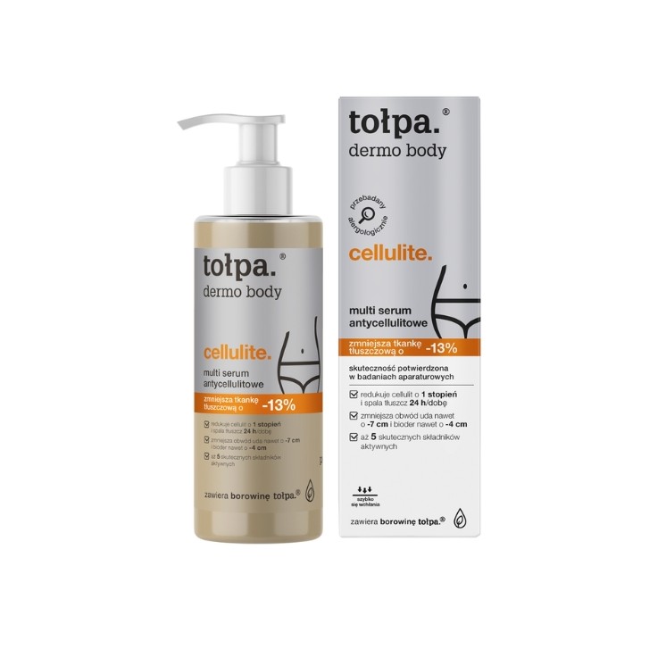 Tołpa Cellulite Multi-Serum voor het lichaam tegen cellulitis 250 ml