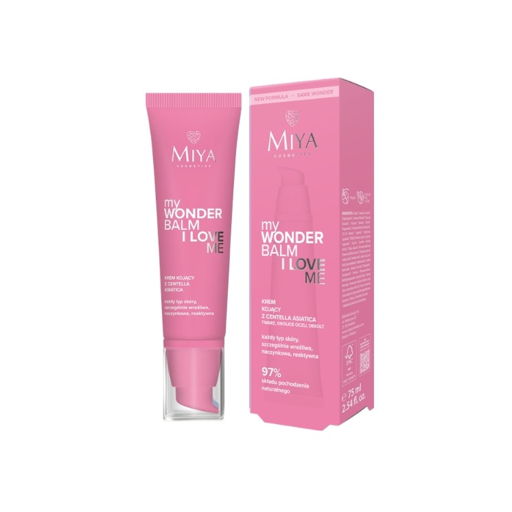 Miya Cosmetics myWONDERBALM I Love Me Verzachtende Gezichtscrème met Centella Asiatica 75 ml