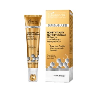 Bielenda Professional Supremelab Honey Vitality Nutri Cream Voedende Oogcrème 15 ml