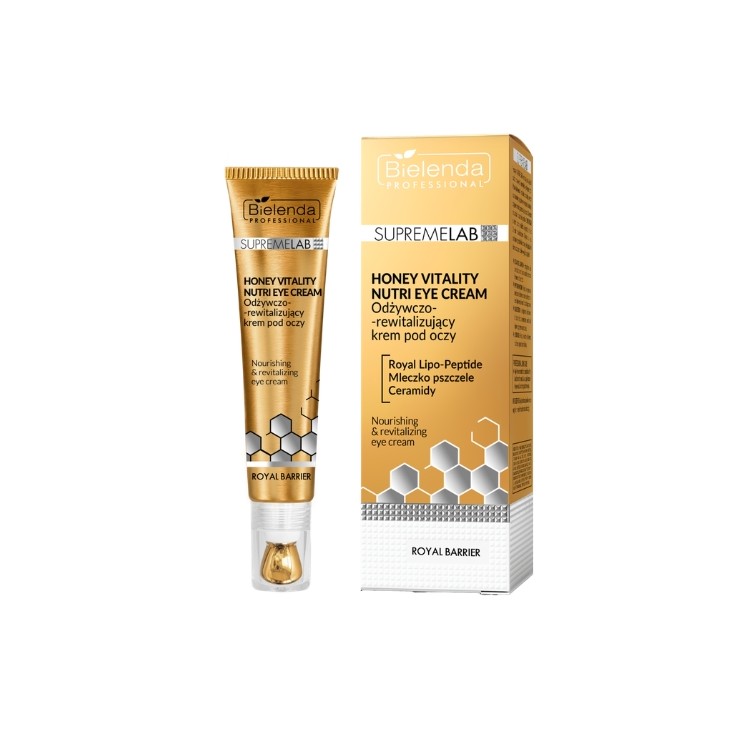 Bielenda Professional Supremelab Honey Vitality Nutri Cream Voedende Oogcrème 15 ml