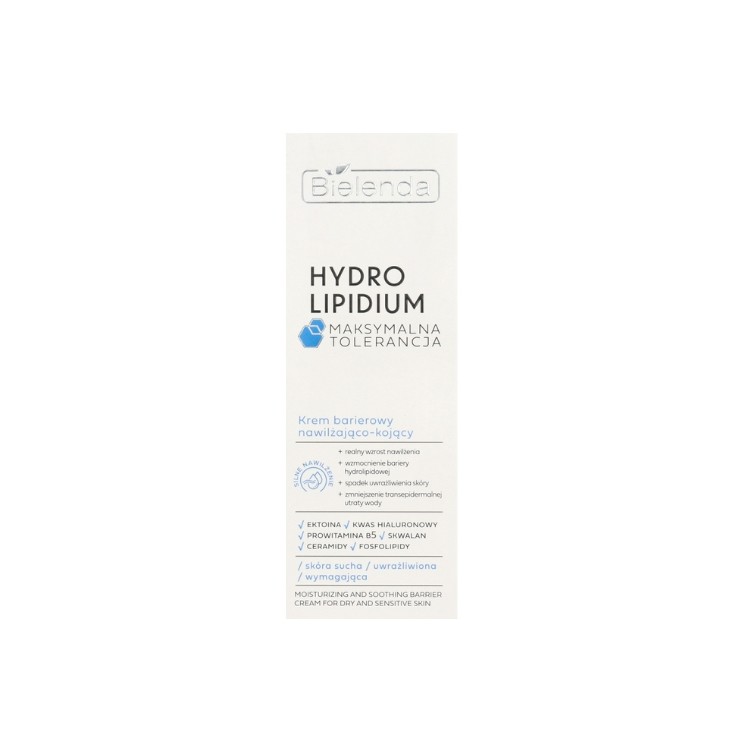 Bielenda Hydro Lipidium barrier moisturizing and soothing face cream 50 ml