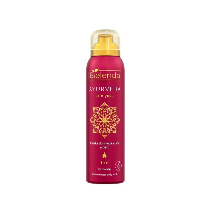 Пінка для душу Bielenda Ayurveda Skin Yoga Fire 150 мл