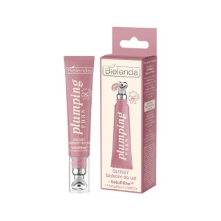 Bielenda Plumping PDRN Glossy Balsam do ust Rose Glazed 10 g