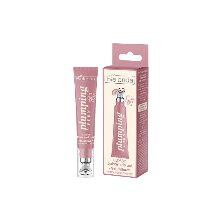 Bielenda Plumping PDRN Glossy Balsam do ust Rose Glazed 10 g