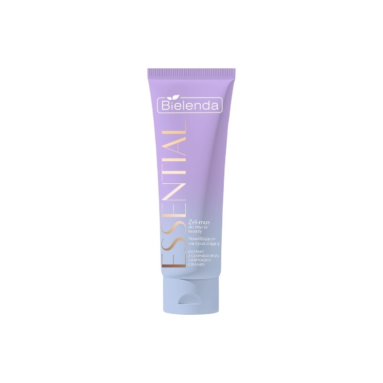 Bielenda Essential Moisturizing and Cleansing Facial Wash Gel-Mousse 130 g