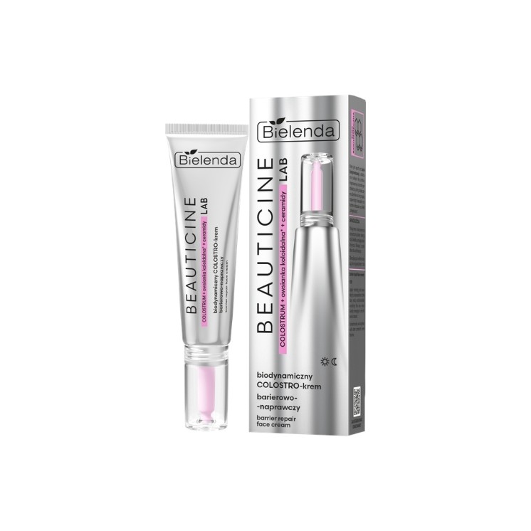 Bielenda Beauticine Lab Colostro gezichtscrème voor barrièreherstel en reparatie 40 ml