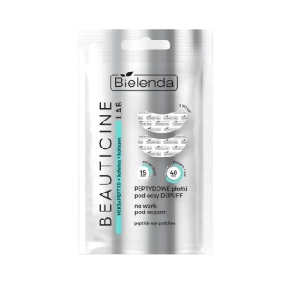 Bielenda Beauticine Lab Peptide Oogpatches met Hexapeptide, 2 stuks