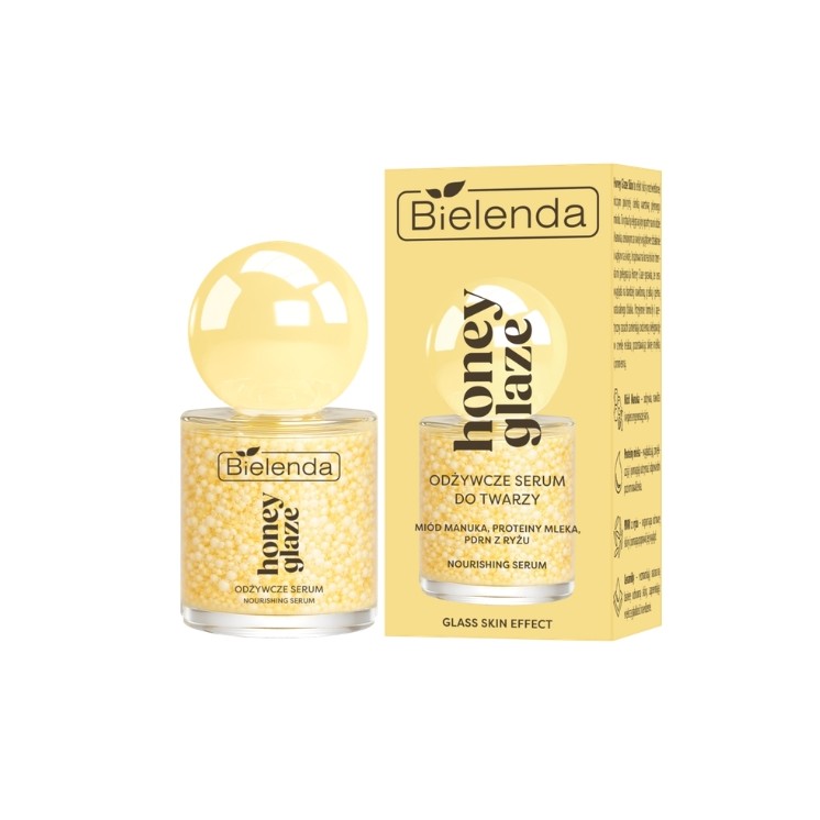 Двофазна поживна сироватка Bielenda Honey Glaze зі Glass ефектом - skin 30 мл