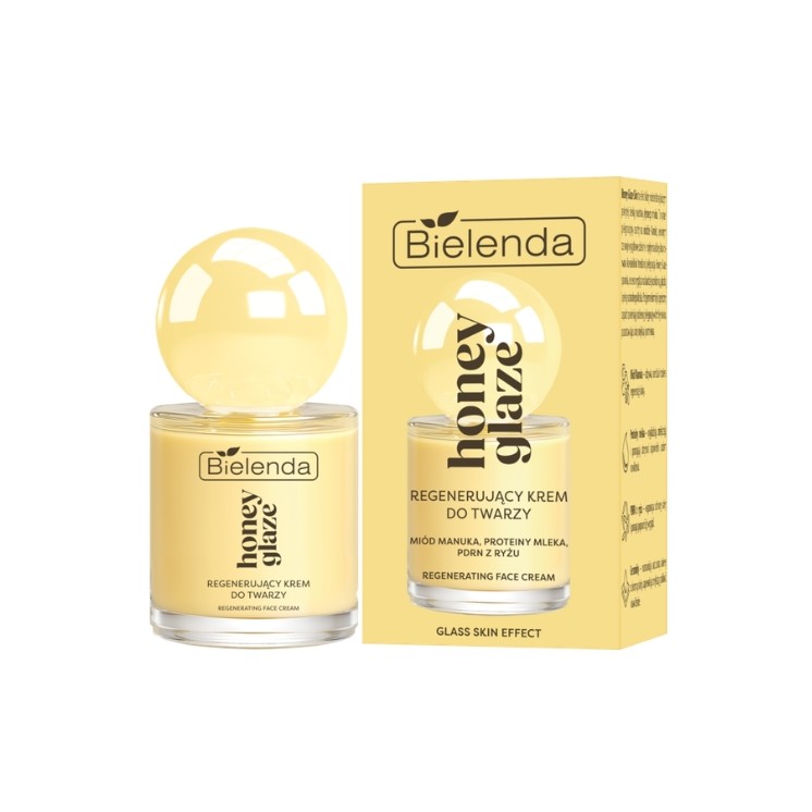 Bielenda Honey Glaze regenerating face cream with Glass effect - skin 50 ml