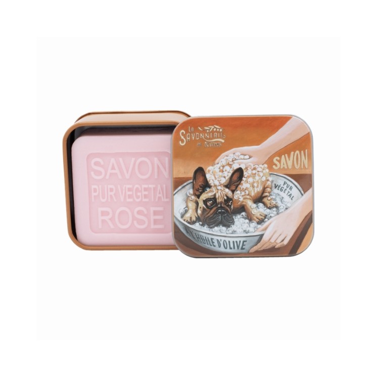 La Savonnerie de Nyons perfumed Soap in a can for Dogs 100 g
