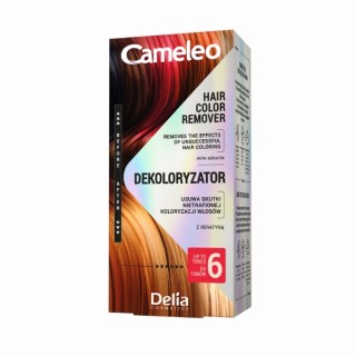 Знебарвлювач для волосся Delia Cameleo Omega з кератином до 6 тонів