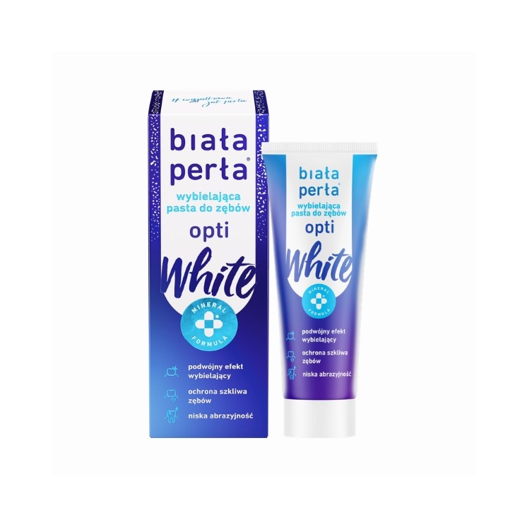 Biała Perła Opti White Whitening Tandpasta 75 ml