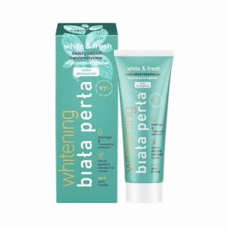 Biała Perła Whitening White & Fresh Moringa Tandpasta 75 ml