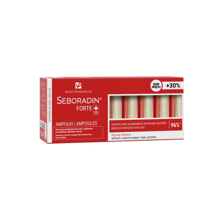 Seboradin Forte Haarampullen voor mensen met ego haarverlies 18 x 5 5 ml