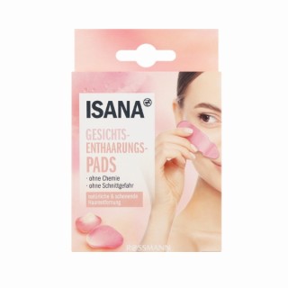 Isana gezichtsontharingspads, 6 stuks