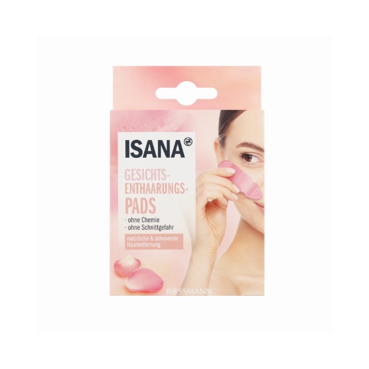 Диски для депіляції обличчя Isana 6 шт.