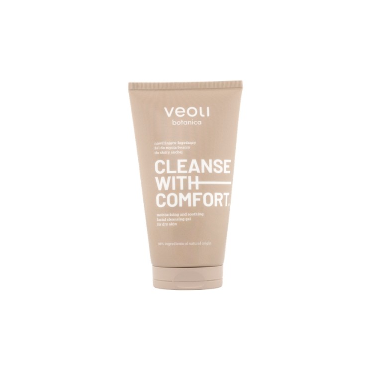Veoli Botanica Cleanse With Comfort Hydraterende en Verzachtende Gezichtsreiniger Gel 150 ml