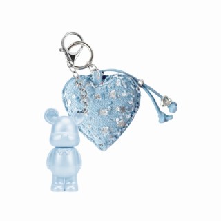 Блиск для губ Lovro Denim Sugar з частинками /01/ У формі серця 1.4 г