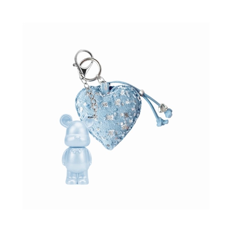 Lovro Denim Sugar Lipgloss met deeltjes /01/ Hartvormige druppel 1,4 g