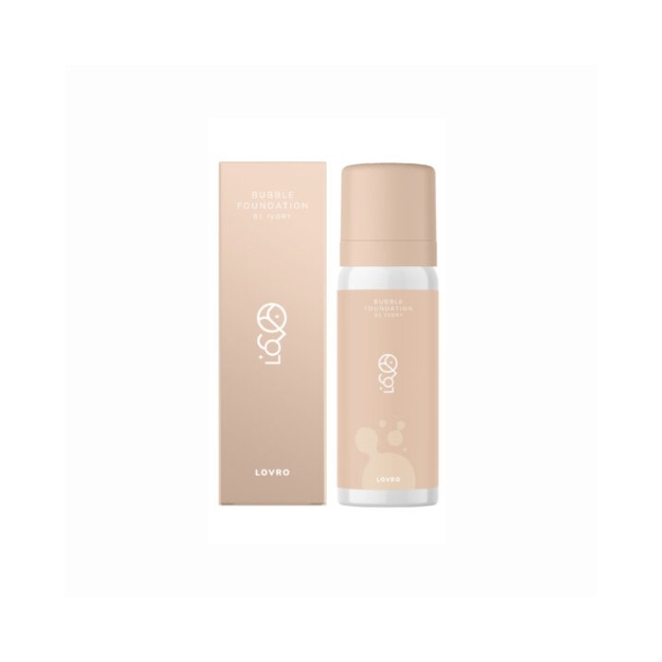 Тональний крем Lovro Bubble Foundation Aerated, освітлюючий тональний крем /01/ Ivory 50 мл