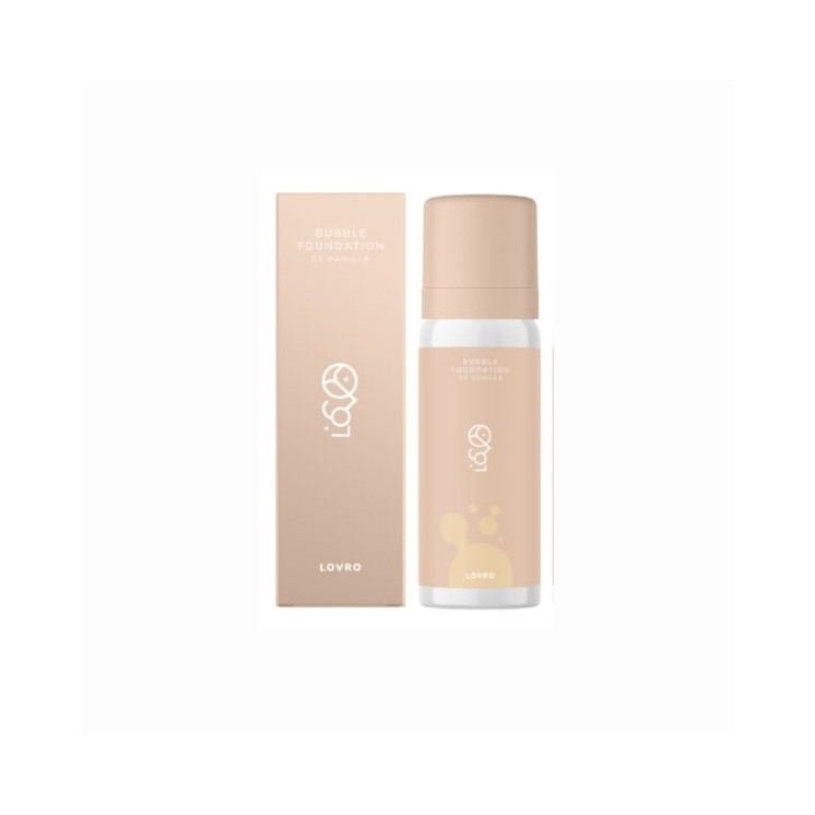 Тональний крем Lovro Bubble Foundation Aerated, освітлюючий /02/ Vanilla 50 мл