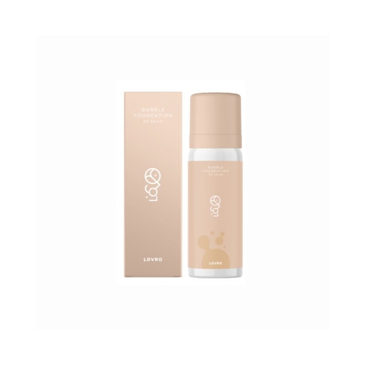 Lovro Bubble Foundation Aerated, illuminating foundation /03/ Sand 50 ml