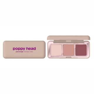 Poppy Head Just Enough Everyday Matte Paleta cieni do powiek /01/ Mauve On 4,8 g