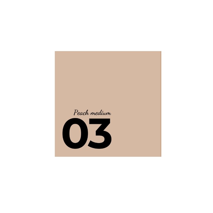 Тональний крем Stars from the stars MOON TOUCH , що прикрашає та доглядає, 03 Peach Medium 25 г