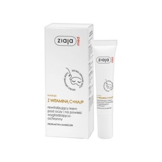 Ziaja Med Vitamine C + HA/P Revitaliserende Oog- en Ooglidcrème 15 ml