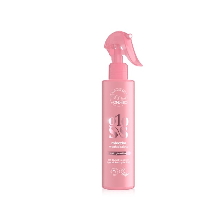 ONLYBIO Hair in Balance Gloss wygładzające Mleczko przeciw puszeniu 200 ml
