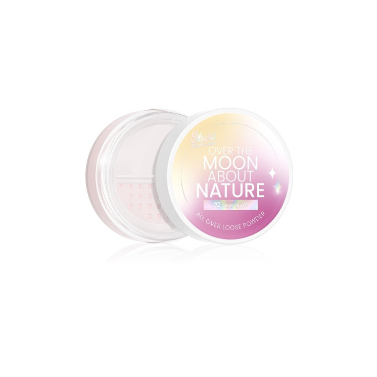Stars from the Stars Over the Moon About Nature naturalny sypki Puder do twarzy i oczu /02/ Rosy Matt 10 g
