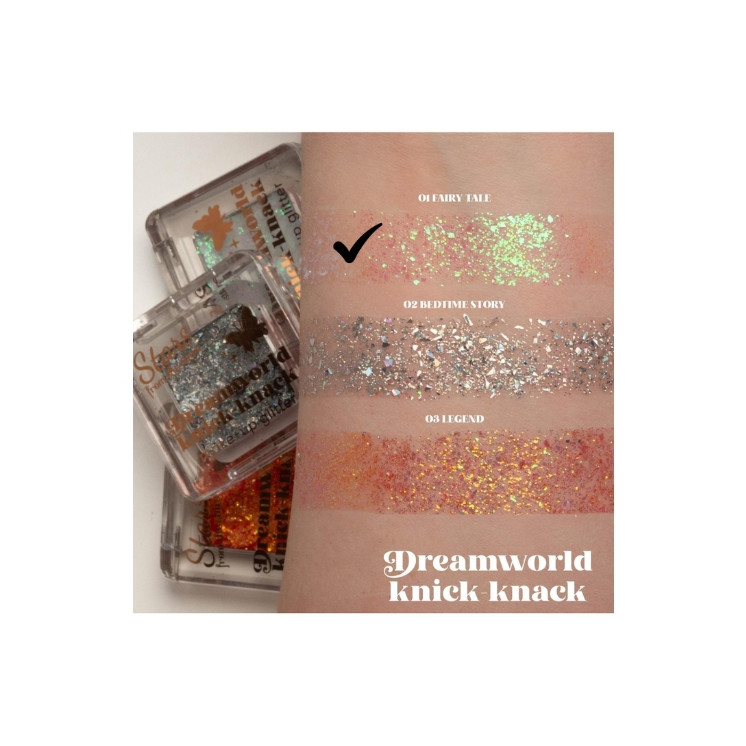 Stars from the Stars Dreamworld Knick-knack Make-up glitter /01/ Fairy tale 1.4 g