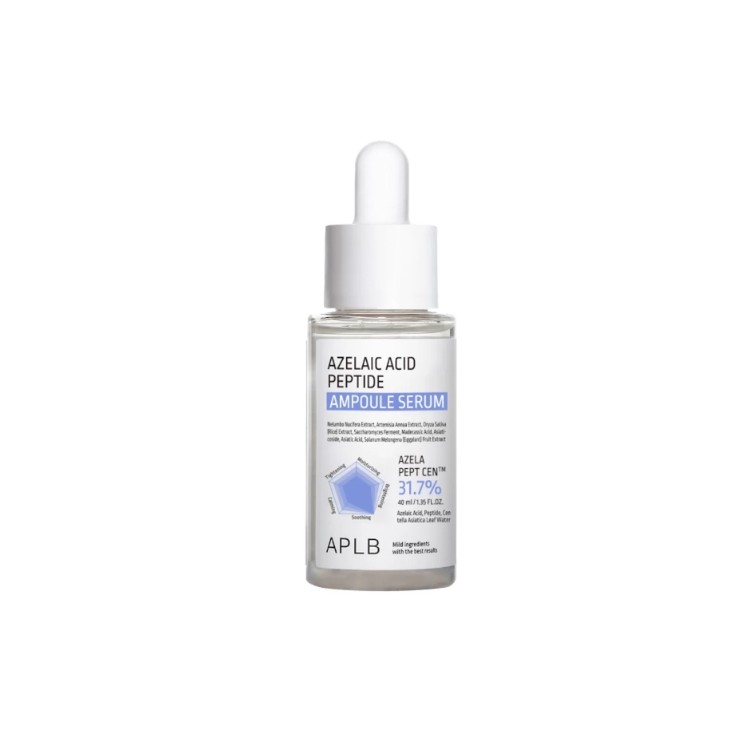 APLB Azelaic Acid Peptide Ampoule Hydraterend Serum voor het gezicht met Centella Asiatica 40 ml