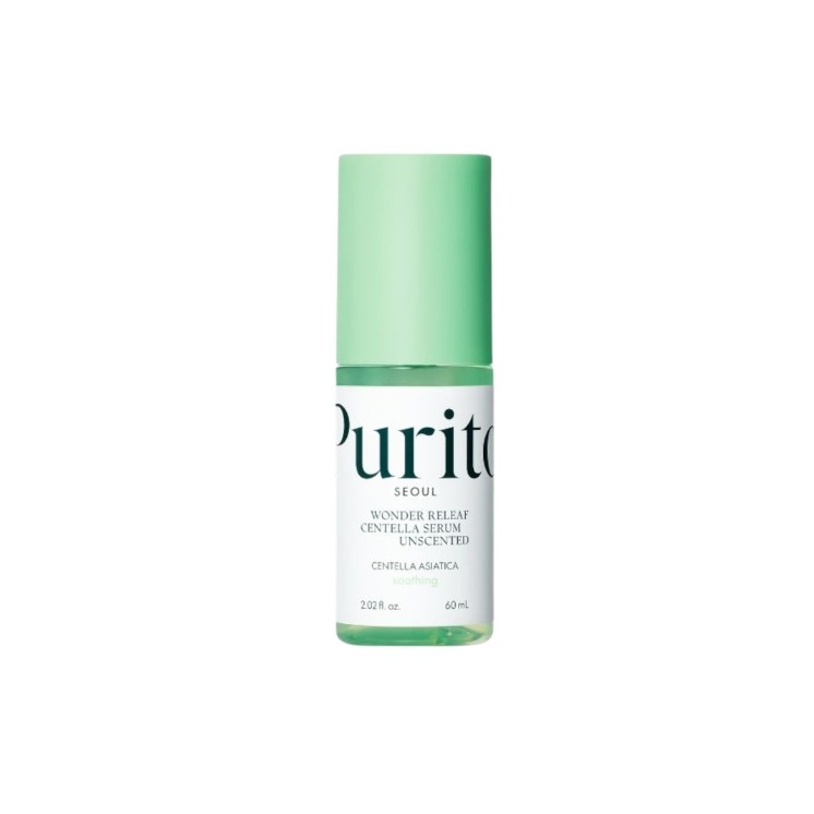 Purito Seoul Wonder Releaf Centella Serum Ongeparfumeerd, geurvrij gezichtsserum 60 ml