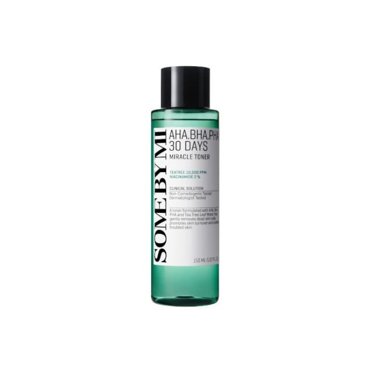 Some By Mi AHA BHA PHA 30 Days Miracle Toner złuszczający Tonik do twarzy 150 ml