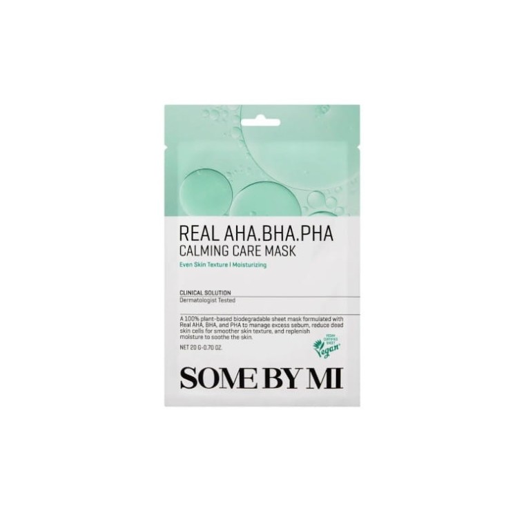 Заспокійлива маска для обличчя Some By Mi Real AHA BHA PHA Calming Care Mask 20 мл