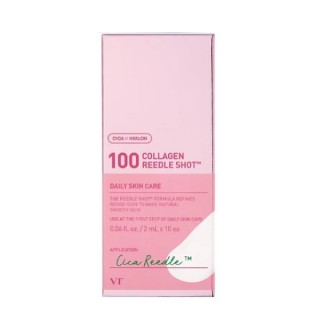 VT Cosmetics 100 Collagen Reedle Shot Zestaw wygładzających ampułek do twarzy 10 x 2 ml
